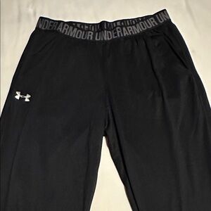 Under Armour Loose Heat Gear Black Performance Joggers